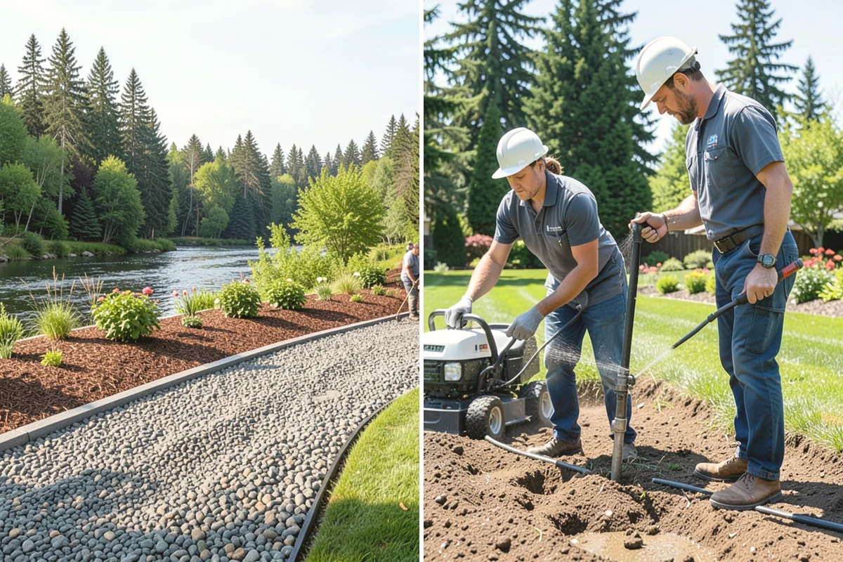 Pond Liner Replacement in Monroe, Snohomish County, WA - Drain the pond and relocate fish and plants