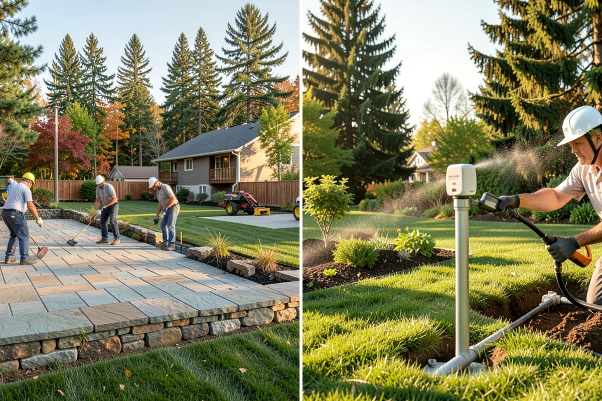 Pond Liner Replacement in Normandy Park, King County, WA - Drain the pond and relocate fish and plants