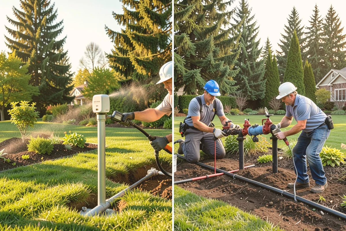 Pond Liner Replacement in Orting, Pierce County, WA - Drain the pond and relocate fish and plants