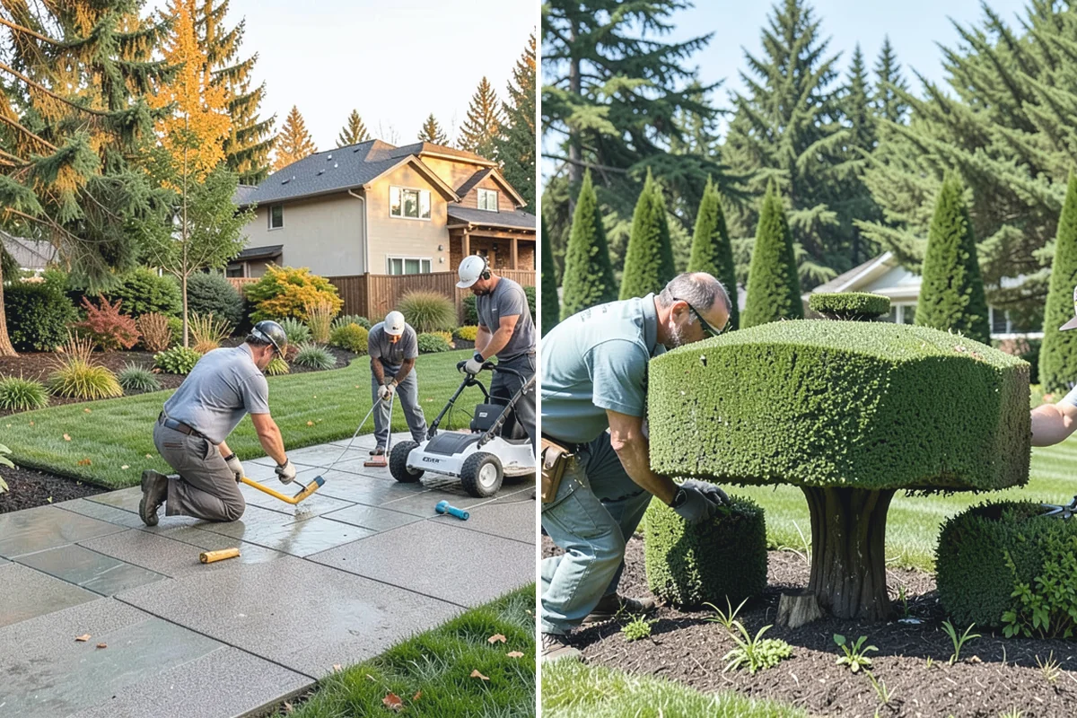 Pond Liner Replacement in Redmond, King County, WA - Drain the pond and relocate fish and plants