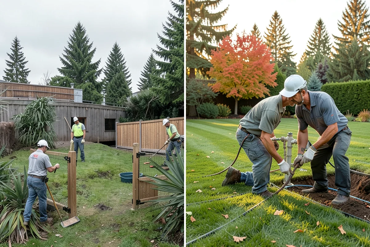 Pond Liner Replacement in SeaTac, King County, WA - Drain the pond and relocate fish and plants