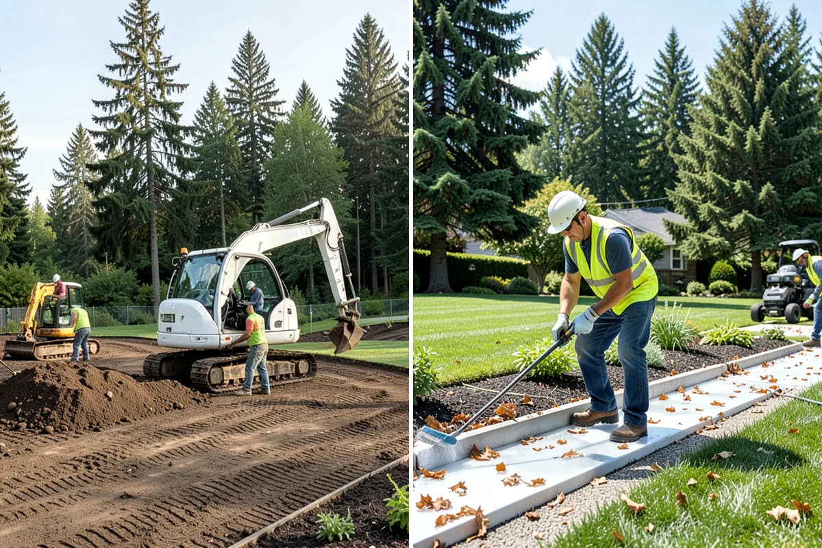 Pond Liner Replacement in Sedro-Woolley, Skagit County, WA - Drain the pond and relocate fish and plants