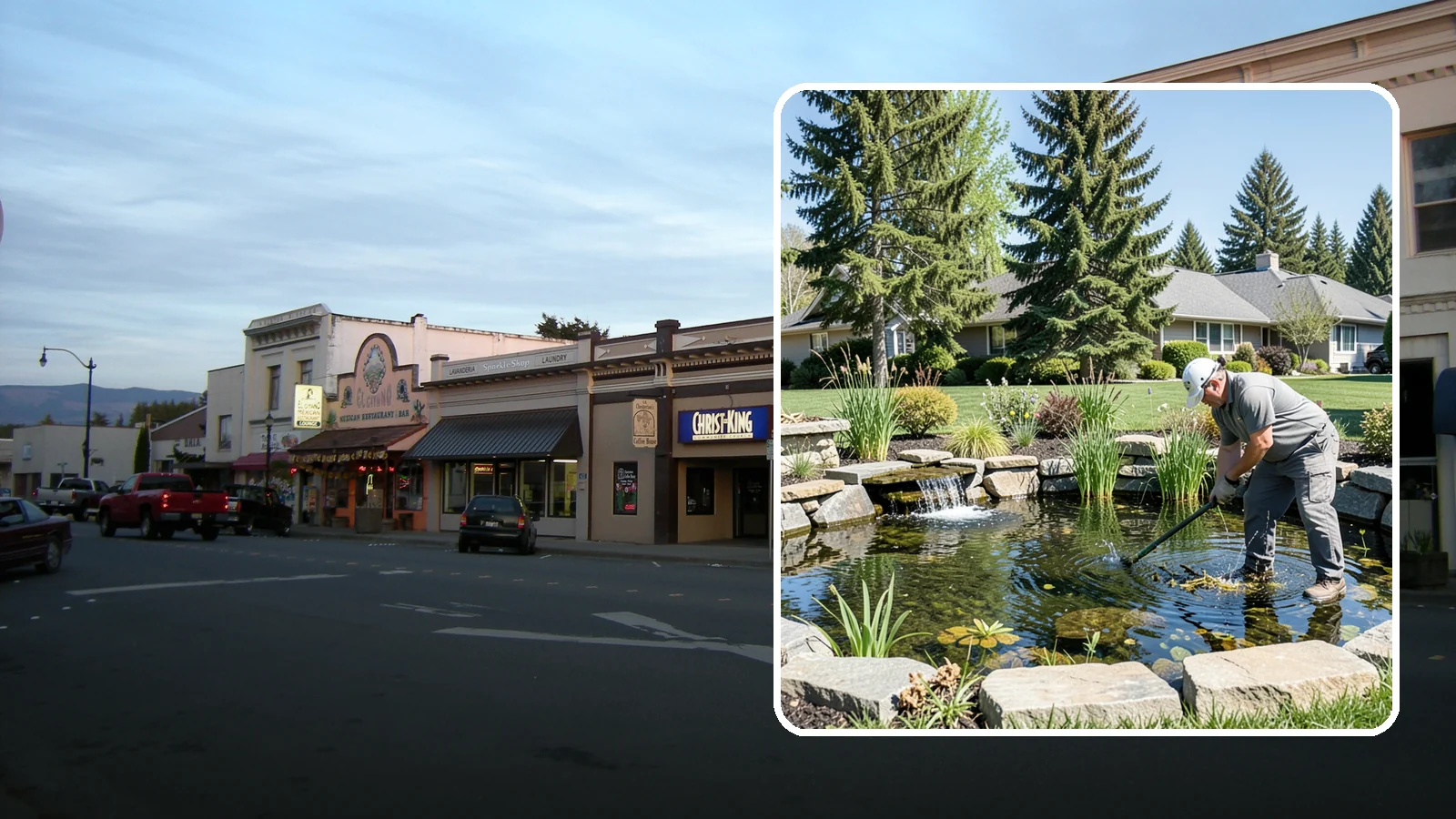 Pond Maintenance in Burlington, Skagit County, WA - Ongoing pond maintenance that keeps water clear, features running, and the ecosystem healthy year-round.