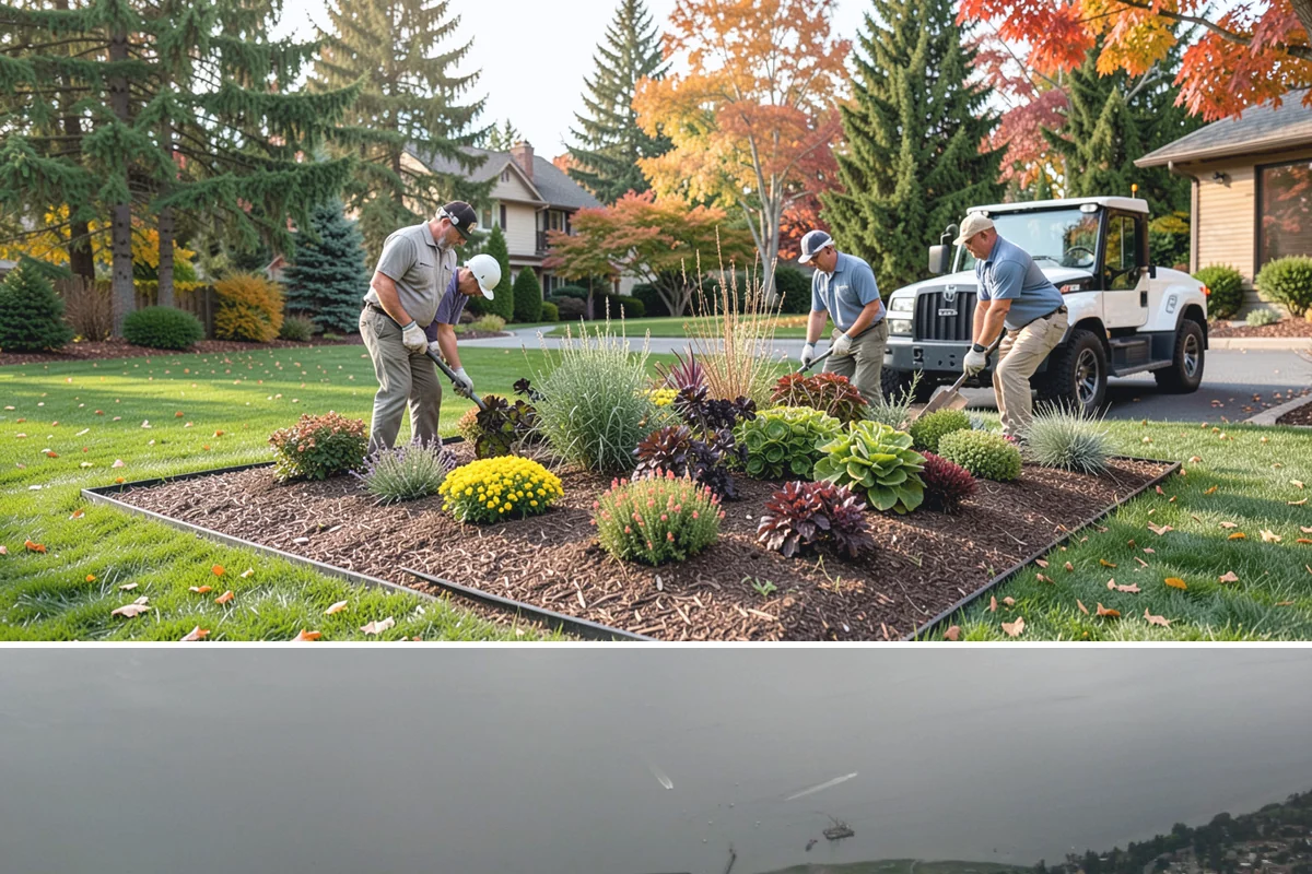 Pond Maintenance in Des Moines, King County, WA - Delivered on a seasonal program through the year.