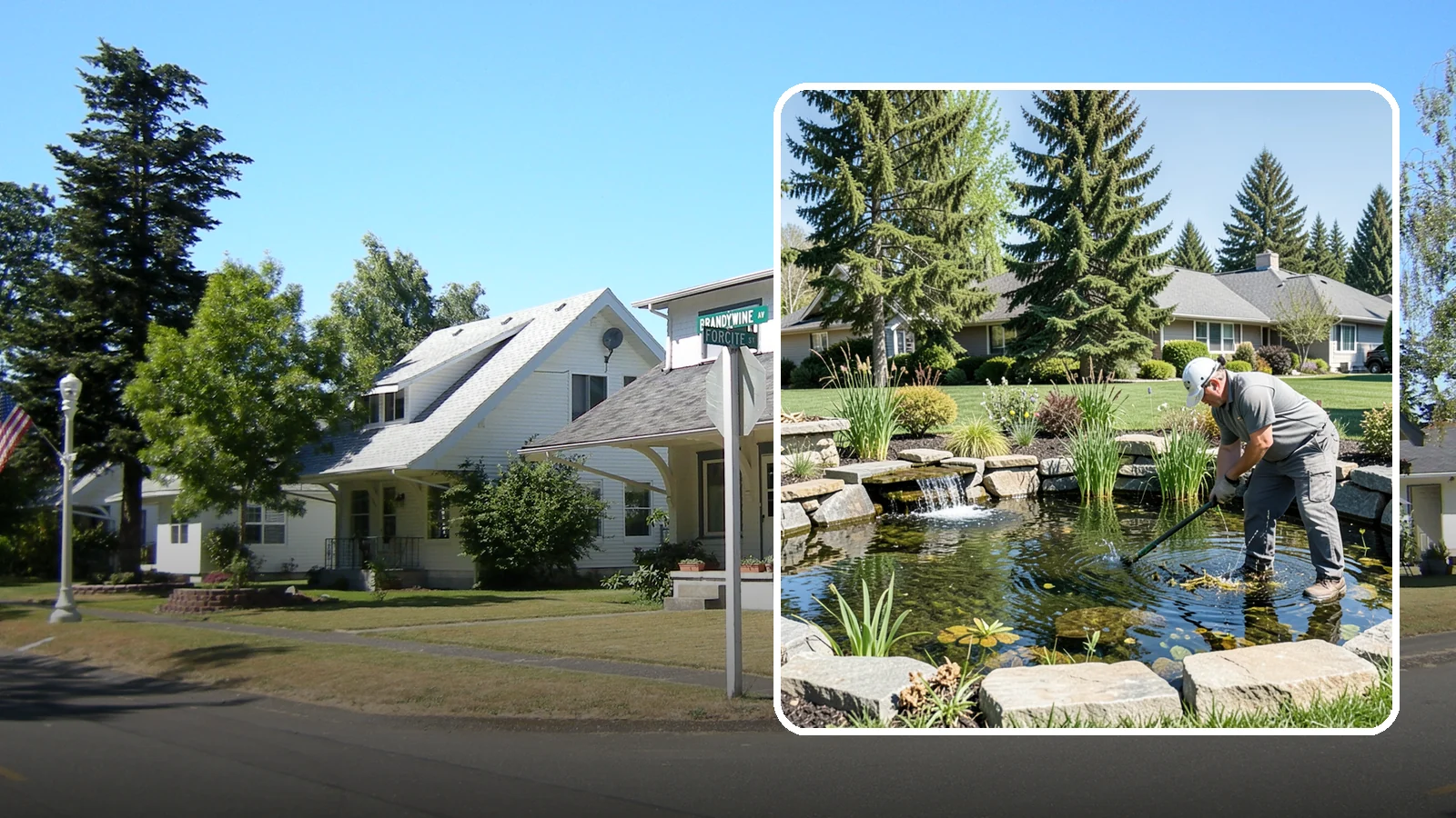 Pond Maintenance in DuPont, Pierce County, WA - Ongoing pond maintenance that keeps water clear, features running, and the ecosystem healthy year-round.