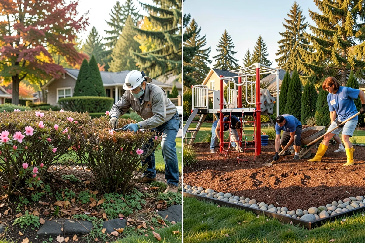 Pond Maintenance in DuPont, Pierce County, WA - Inspect the feature and equipment