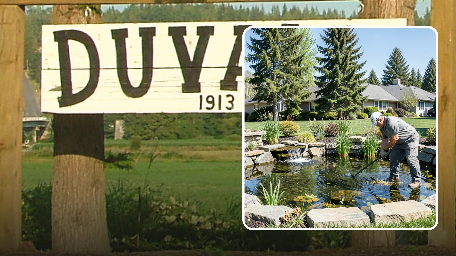 Pond Maintenance in Duvall, King County, WA - Ongoing pond maintenance that keeps water clear, features running, and the ecosystem healthy year-round.