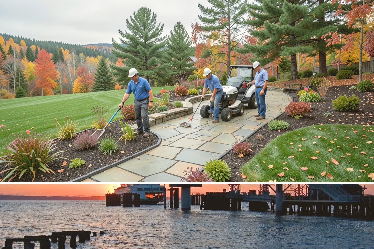 Pond Maintenance in Edmonds, Snohomish County, WA - Delivered on a seasonal program through the year.