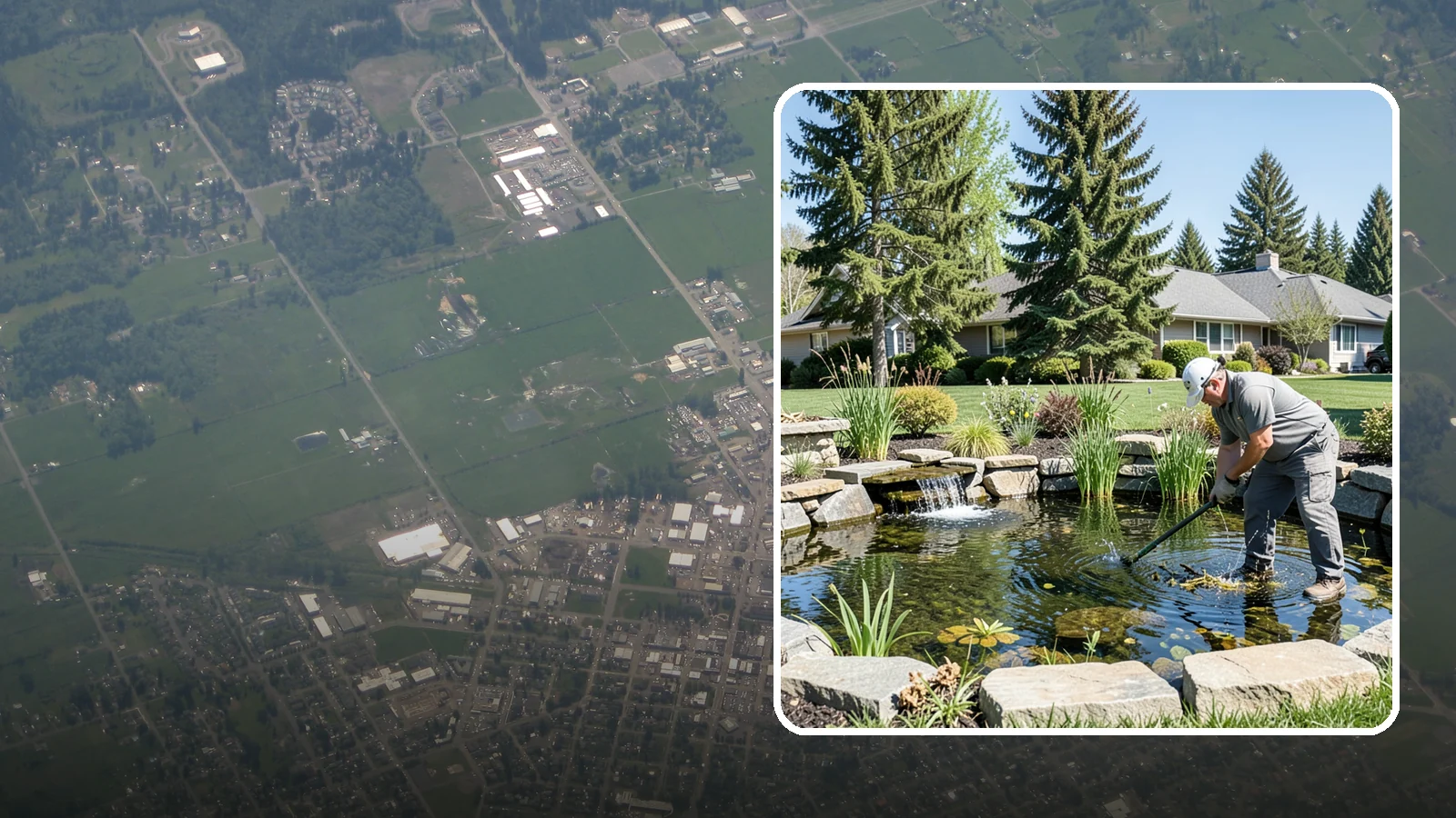 Pond Maintenance in Enumclaw, King County, WA - Ongoing pond maintenance that keeps water clear, features running, and the ecosystem healthy year-round.