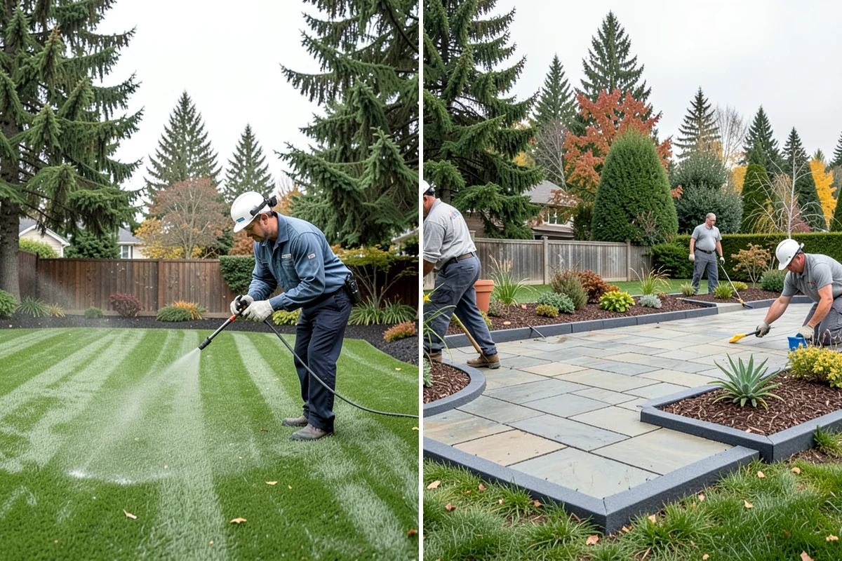 Pond Maintenance in Enumclaw, King County, WA - Inspect the feature and equipment
