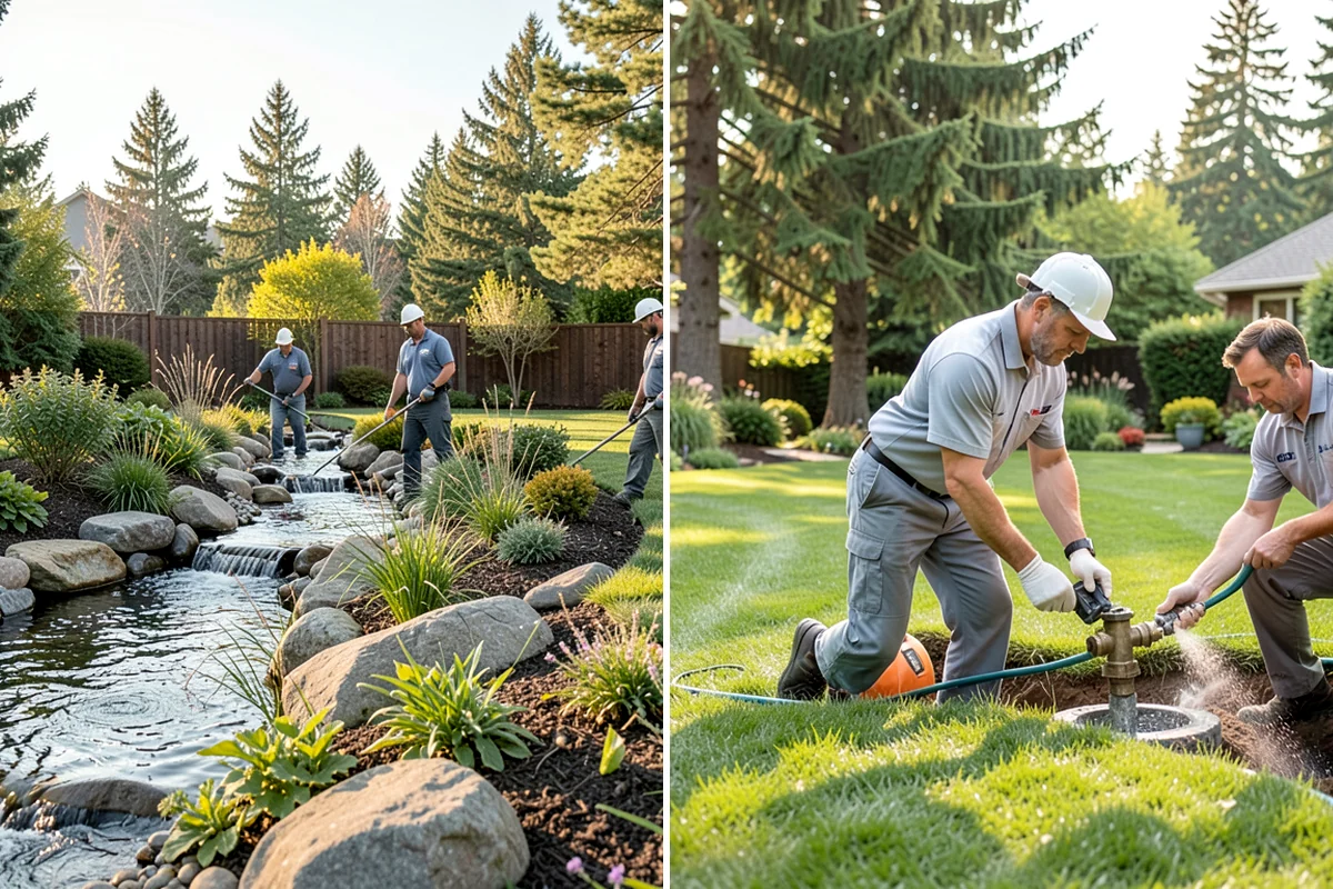 Pond Maintenance in Federal Way, King County, WA - Inspect the feature and equipment