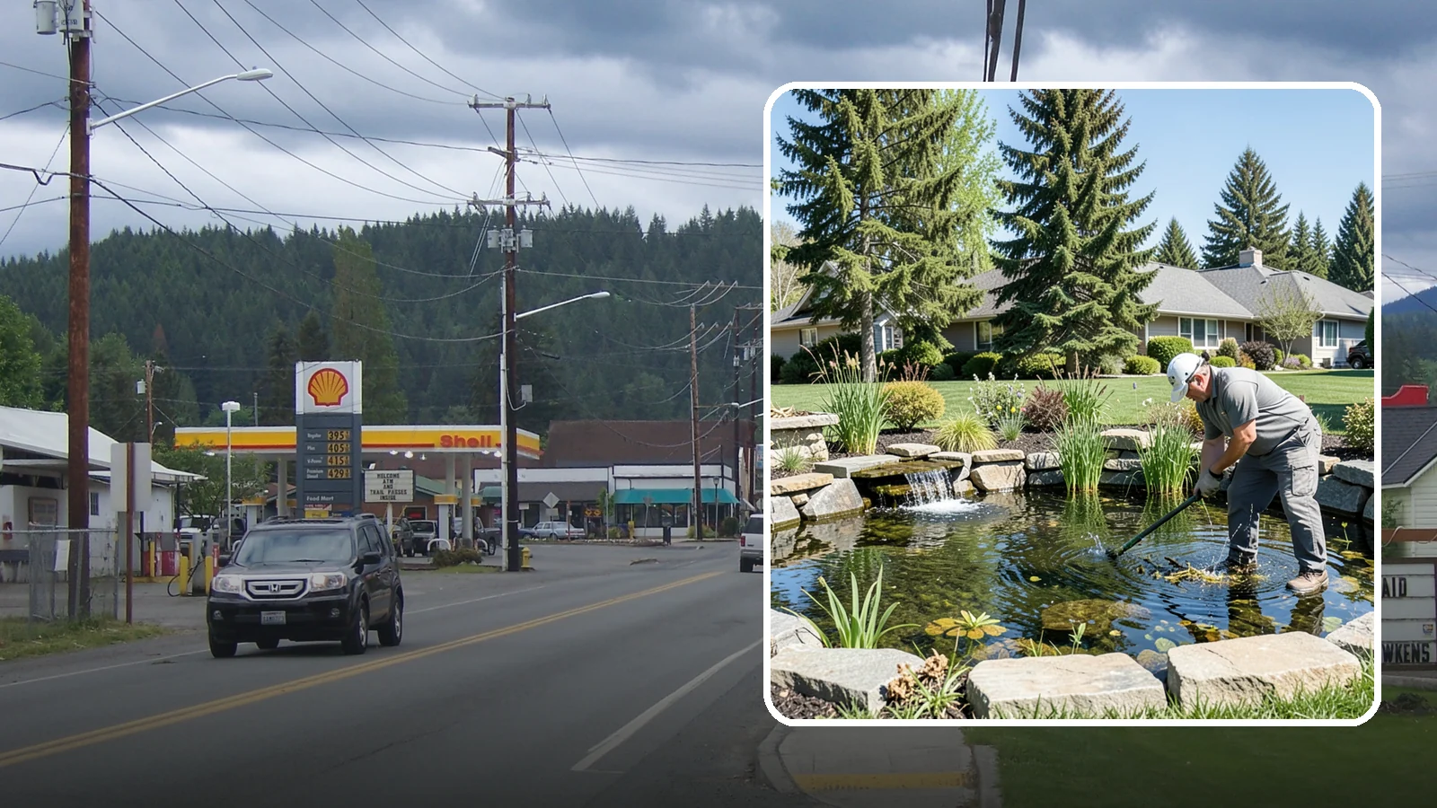 Pond Maintenance in Granite Falls, Snohomish County, WA - Ongoing pond maintenance that keeps water clear, features running, and the ecosystem healthy year-round.