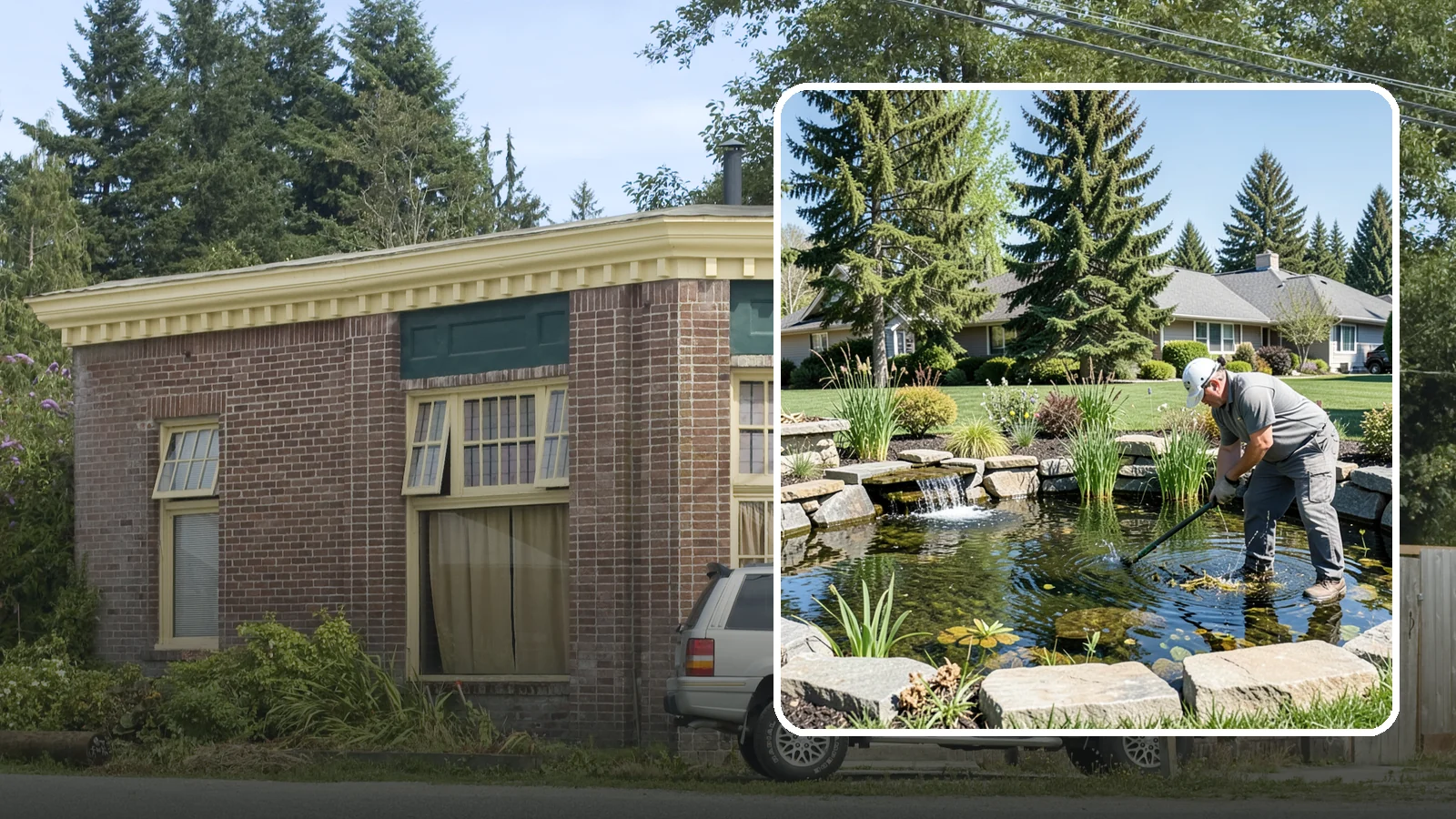 Pond Maintenance in Hamilton, Skagit County, WA - Ongoing pond maintenance that keeps water clear, features running, and the ecosystem healthy year-round.