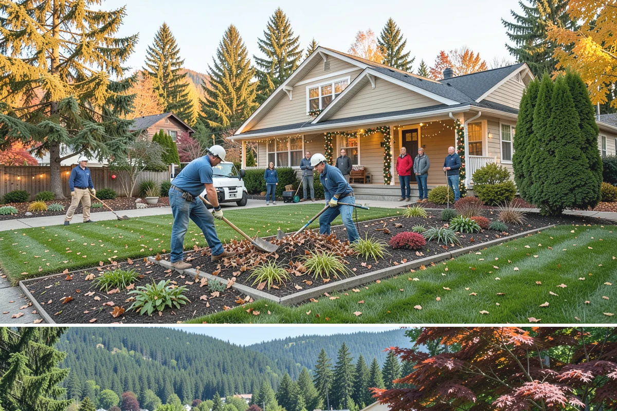Pond Maintenance in Index, Snohomish County, WA - Delivered on a seasonal program through the year.