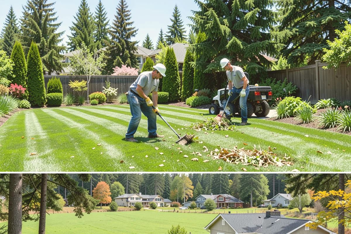 Pond Maintenance in Lyman, Skagit County, WA - Delivered on a seasonal program through the year.