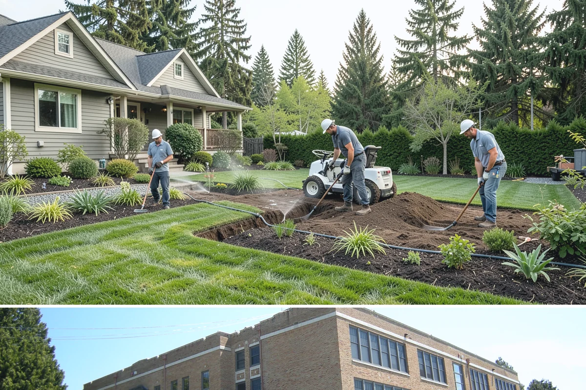 Pond Maintenance in Maple Valley, King County, WA - Delivered on a seasonal program through the year.