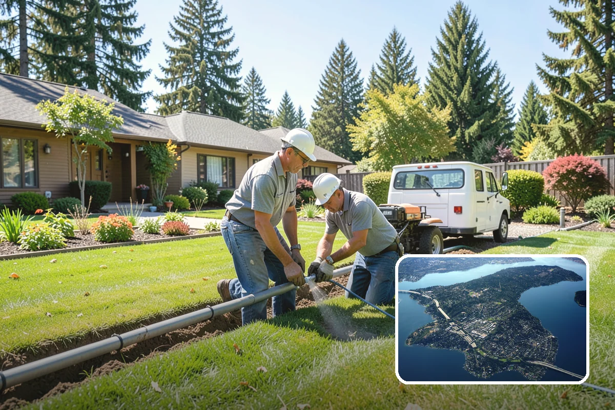 Pond Maintenance in Mercer Island, King County, WA - Clear water and healthy ecosystem