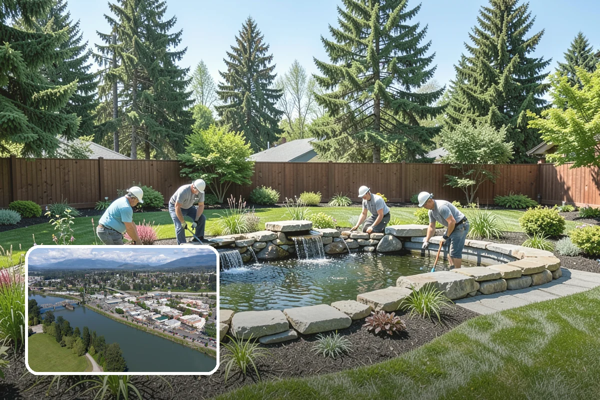 Pond Maintenance in Mount Vernon, Skagit County, WA - Clear water and healthy ecosystem