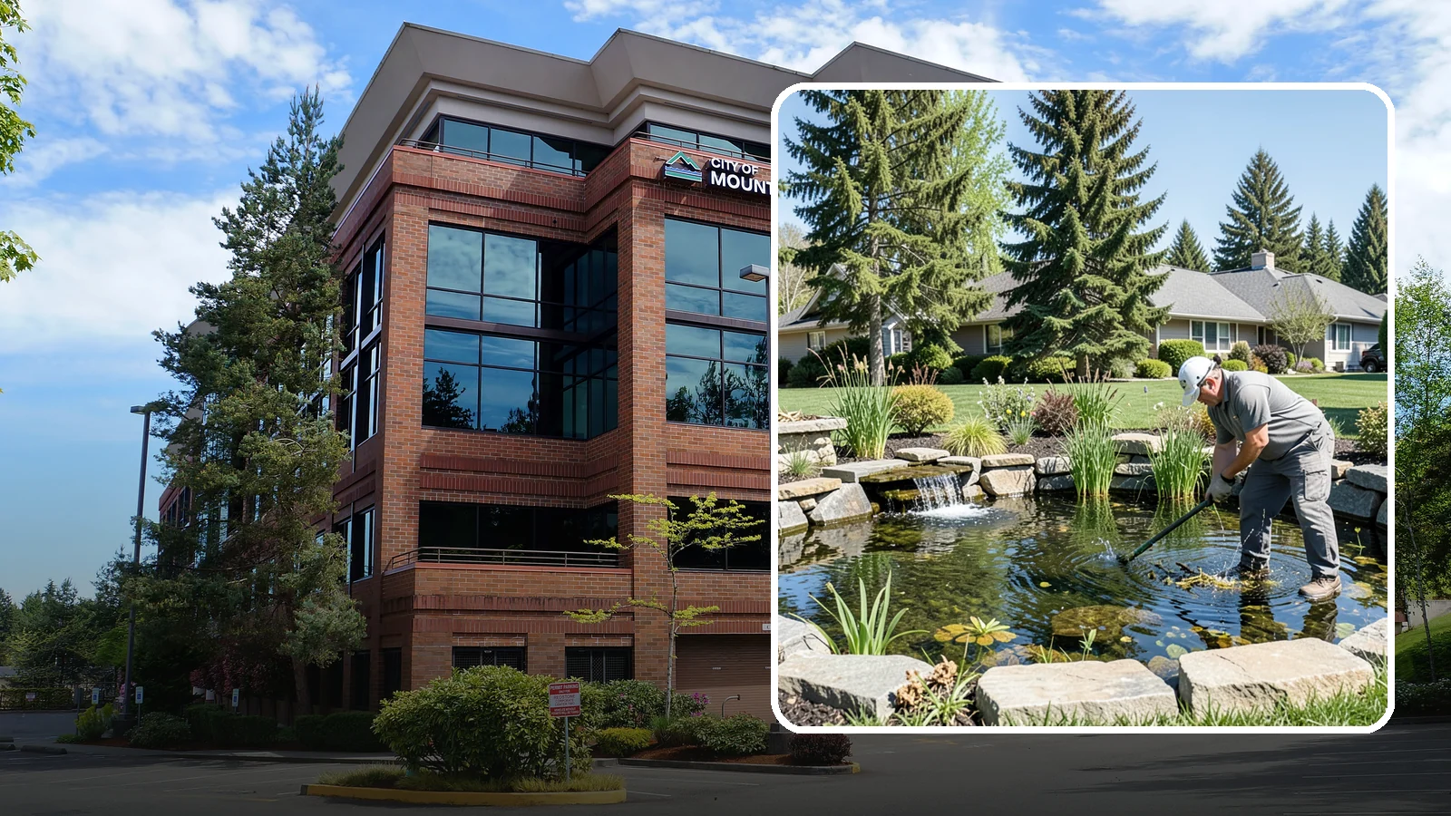 Pond Maintenance in Mountlake Terrace, Snohomish County, WA - Ongoing pond maintenance that keeps water clear, features running, and the ecosystem healthy year-round.