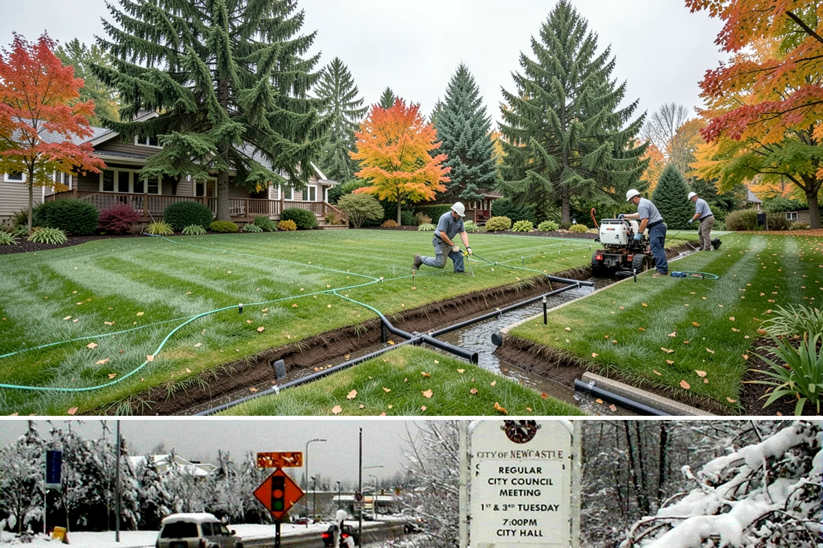 Pond Maintenance in Newcastle, King County, WA - Delivered on a seasonal program through the year.