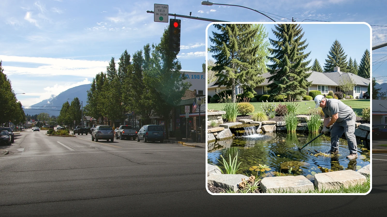 Pond Maintenance in North Bend, King County, WA - Ongoing pond maintenance that keeps water clear, features running, and the ecosystem healthy year-round.