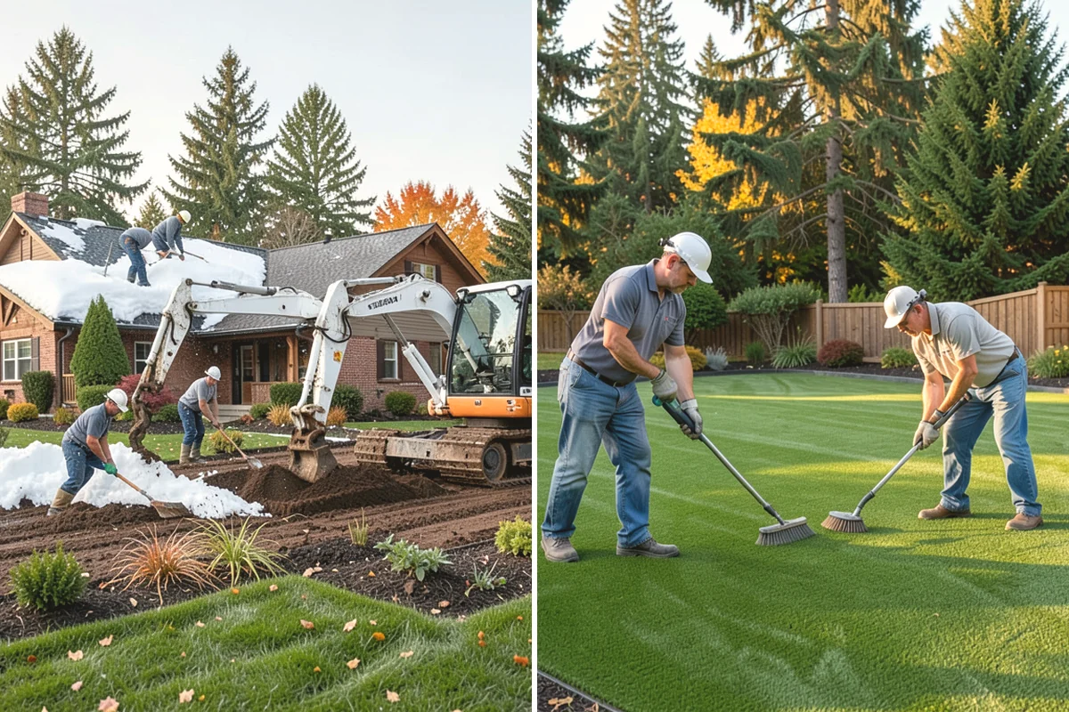 Pond Maintenance in North Bend, King County, WA - Inspect the feature and equipment