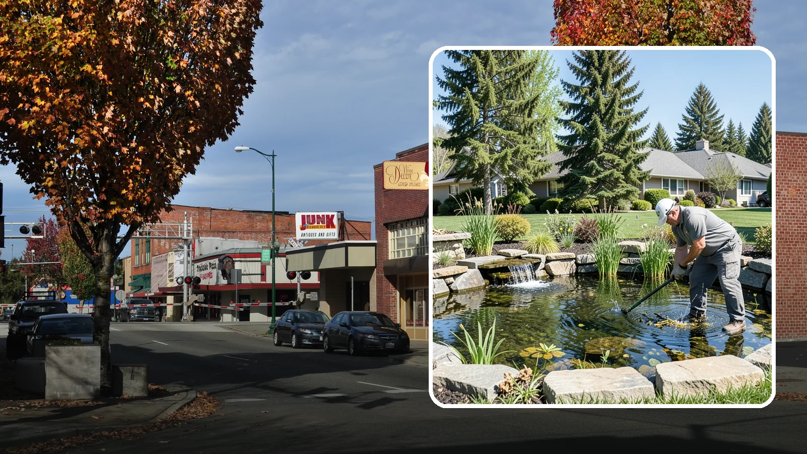 Pond Maintenance in Puyallup, Pierce County, WA - Ongoing pond maintenance that keeps water clear, features running, and the ecosystem healthy year-round.