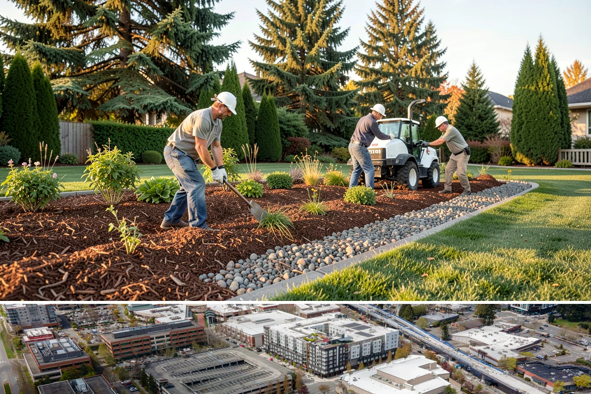 Pond Maintenance in Redmond, King County, WA - Delivered on a seasonal program through the year.