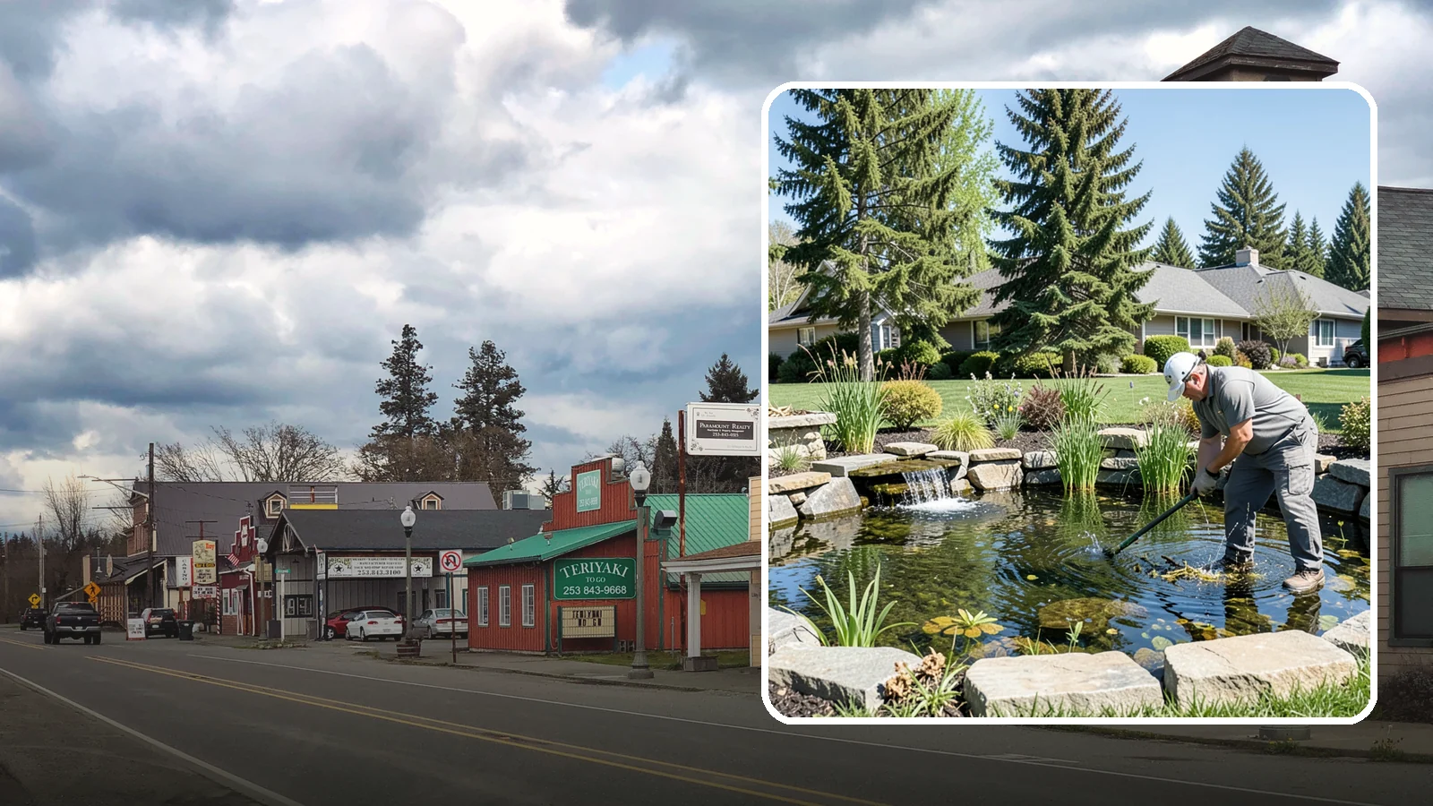 Pond Maintenance in Roy, Pierce County, WA - Ongoing pond maintenance that keeps water clear, features running, and the ecosystem healthy year-round.