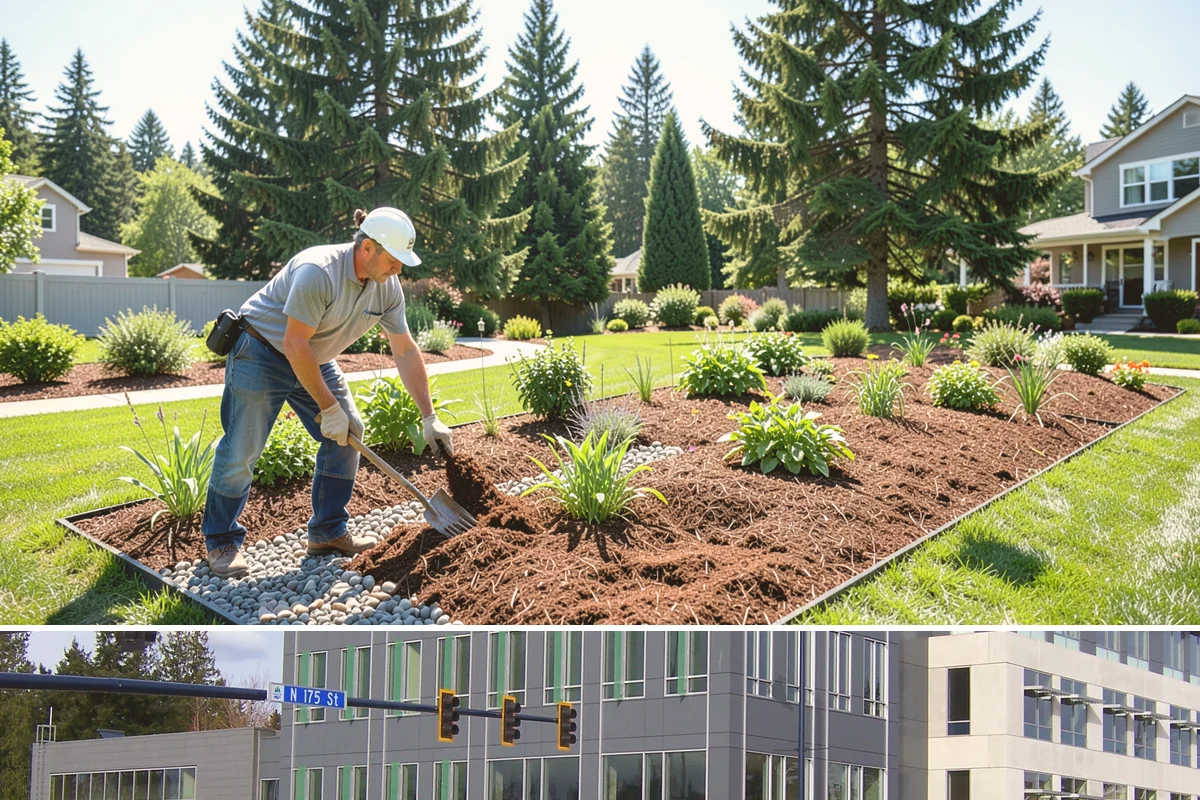 Pond Maintenance in Shoreline, King County, WA - Delivered on a seasonal program through the year.