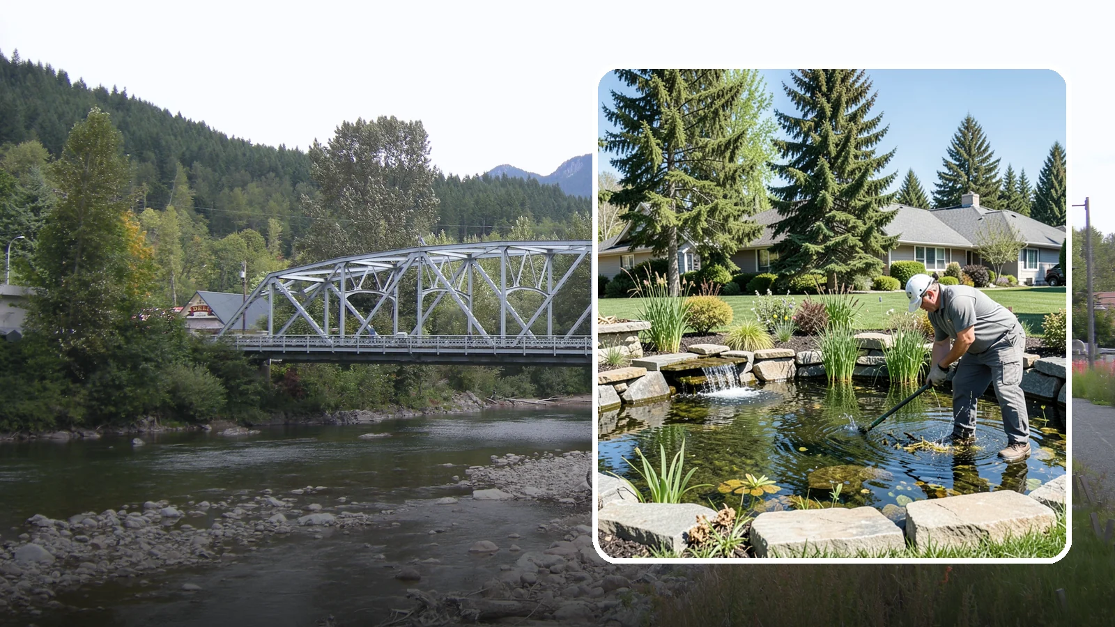 Pond Maintenance in Skykomish, King County, WA - Ongoing pond maintenance that keeps water clear, features running, and the ecosystem healthy year-round.