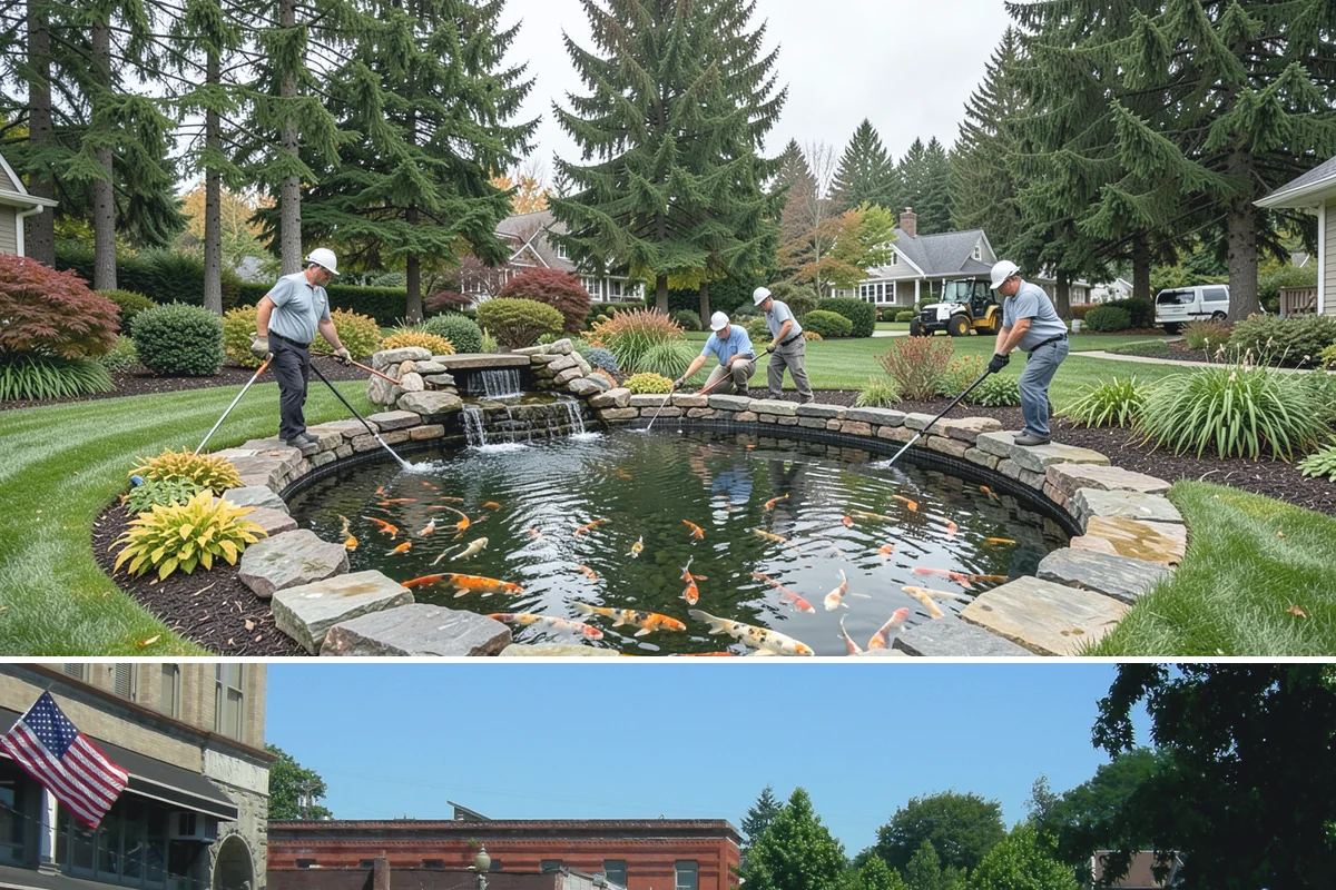 Pond Maintenance in Snohomish, Snohomish County, WA - Delivered on a seasonal program through the year.