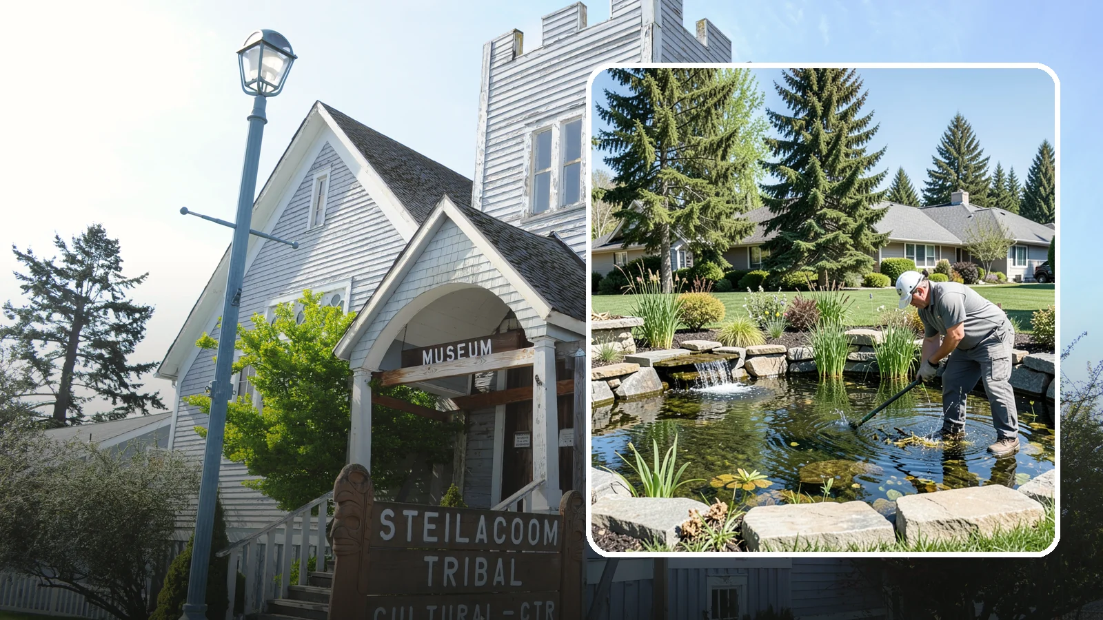 Pond Maintenance in Steilacoom, Pierce County, WA - Ongoing pond maintenance that keeps water clear, features running, and the ecosystem healthy year-round.