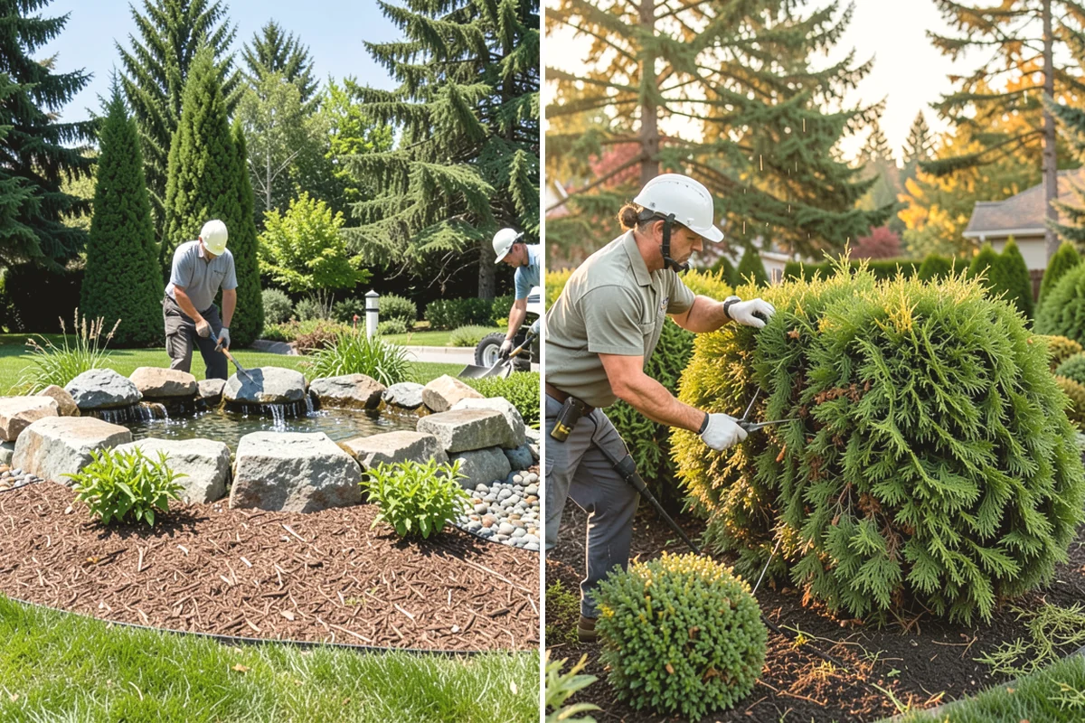 Pond Maintenance in University Place, Pierce County, WA - Inspect the feature and equipment
