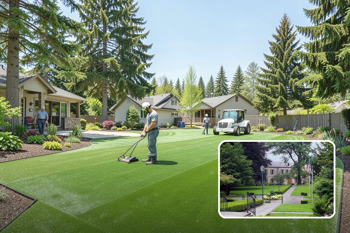 Pond Maintenance in Woodinville, King County, WA - Clear water and healthy ecosystem