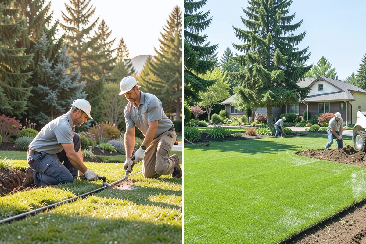 Pond Maintenance in Woodinville, King County, WA - Inspect the feature and equipment