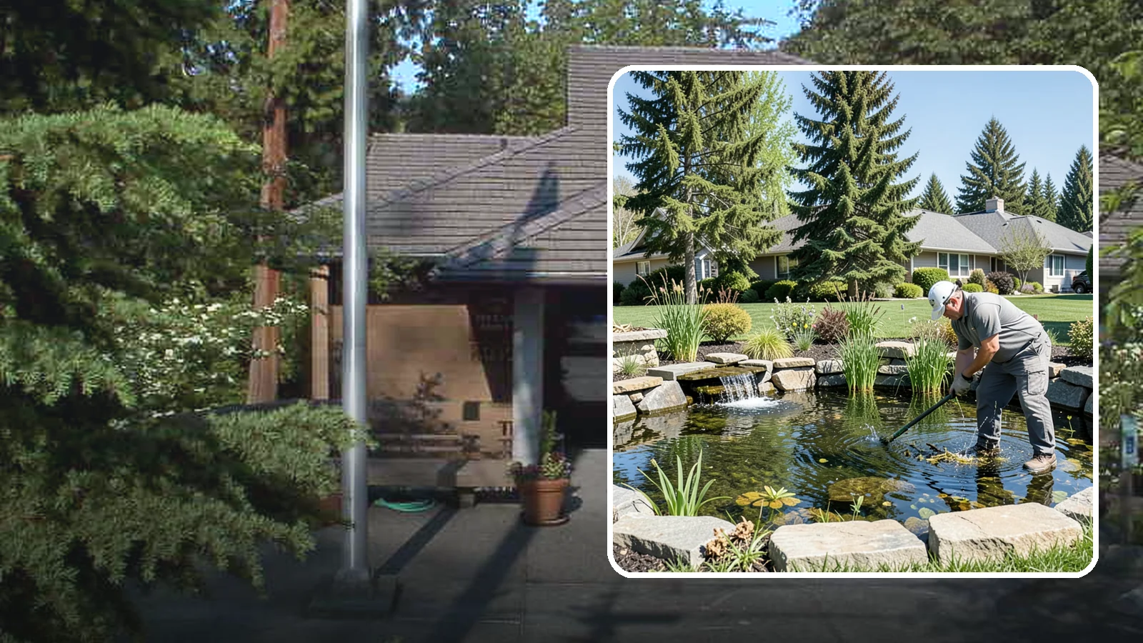 Pond Maintenance in Yarrow Point, King County, WA - Ongoing pond maintenance that keeps water clear, features running, and the ecosystem healthy year-round.