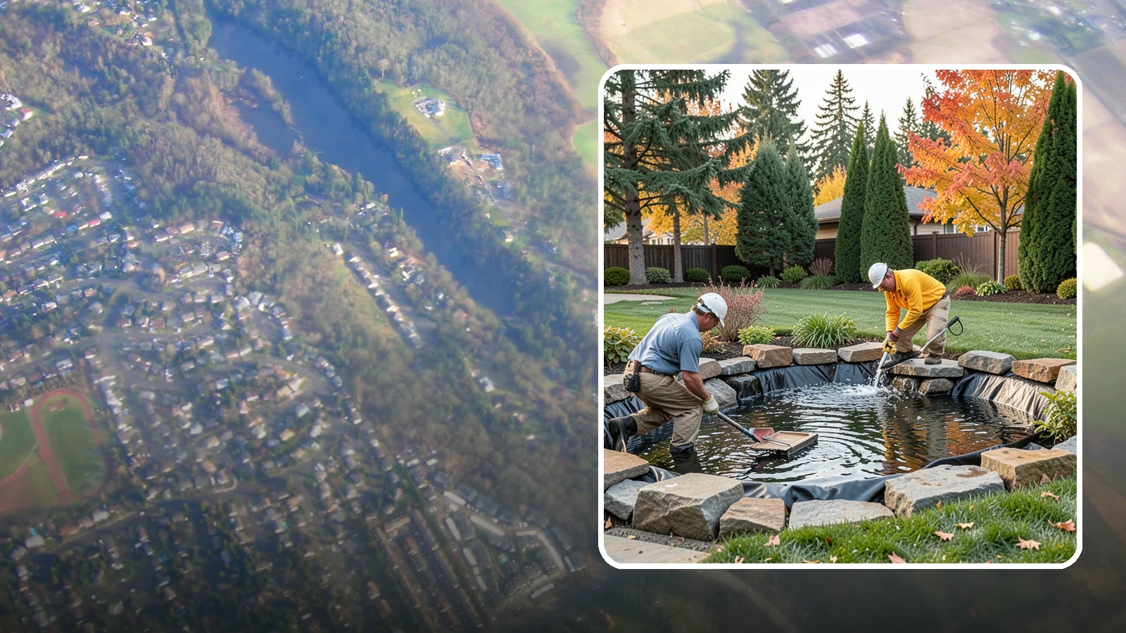 Pond Repair in Algona, King County, WA - We diagnose and fix leaks, pump failures, and structural issues to bring struggling ponds back to full health.