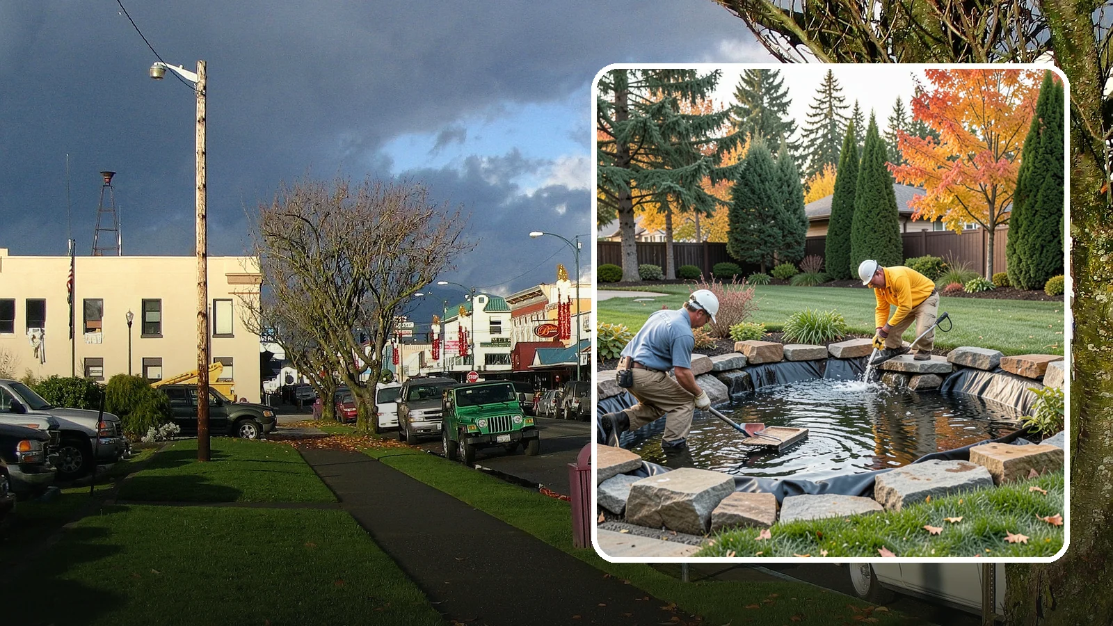Pond Repair in Arlington, Snohomish County, WA - We diagnose and fix leaks, pump failures, and structural issues to bring struggling ponds back to full health.