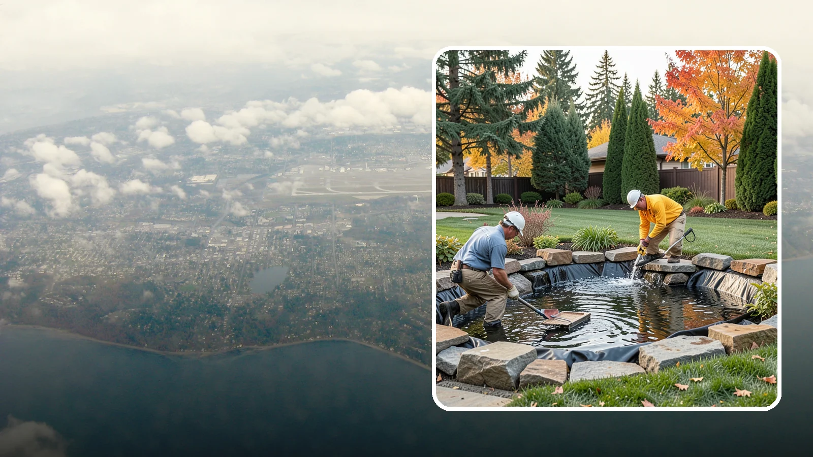 Pond Repair in Burien, King County, WA - We diagnose and fix leaks, pump failures, and structural issues to bring struggling ponds back to full health.
