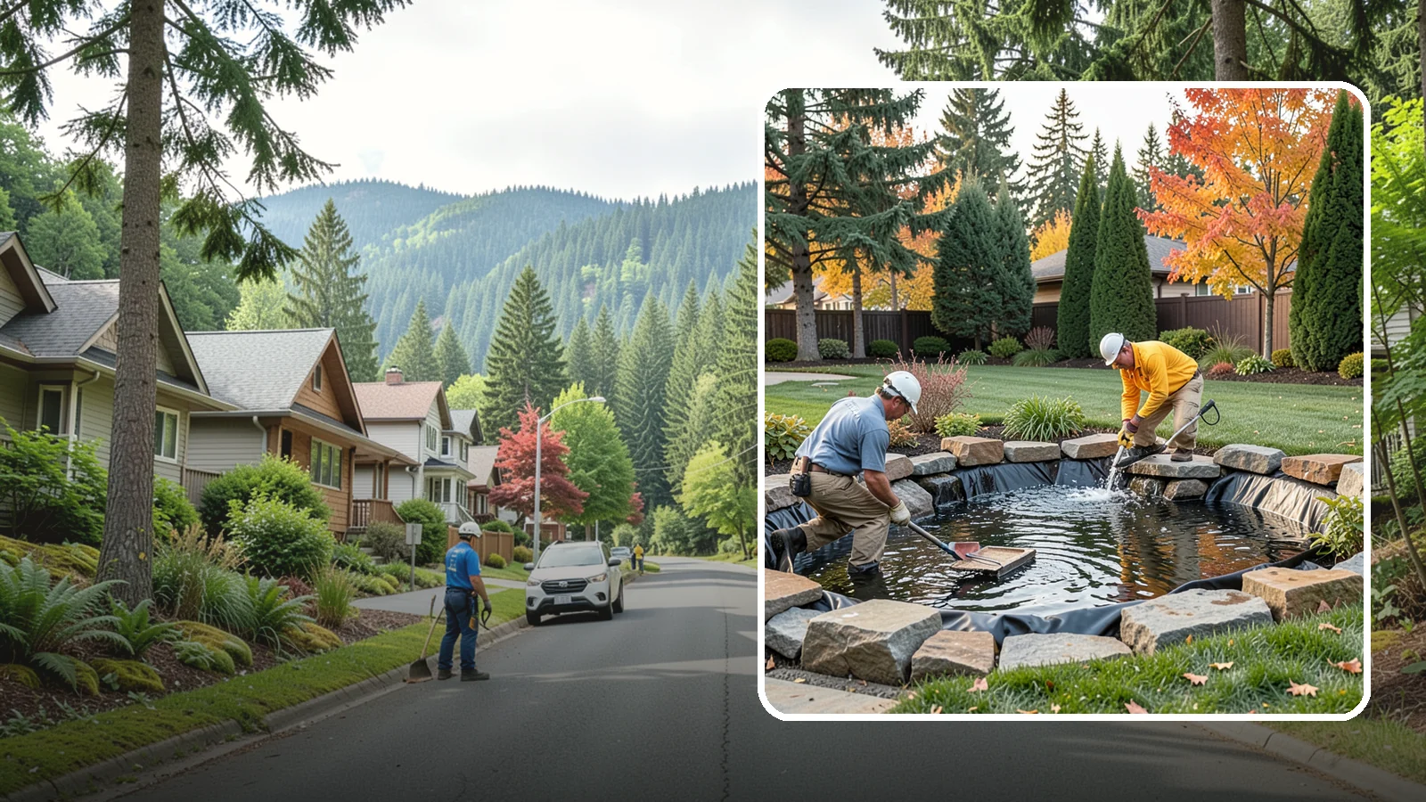 Pond Repair in Darrington, Snohomish County, WA - We diagnose and fix leaks, pump failures, and structural issues to bring struggling ponds back to full health.