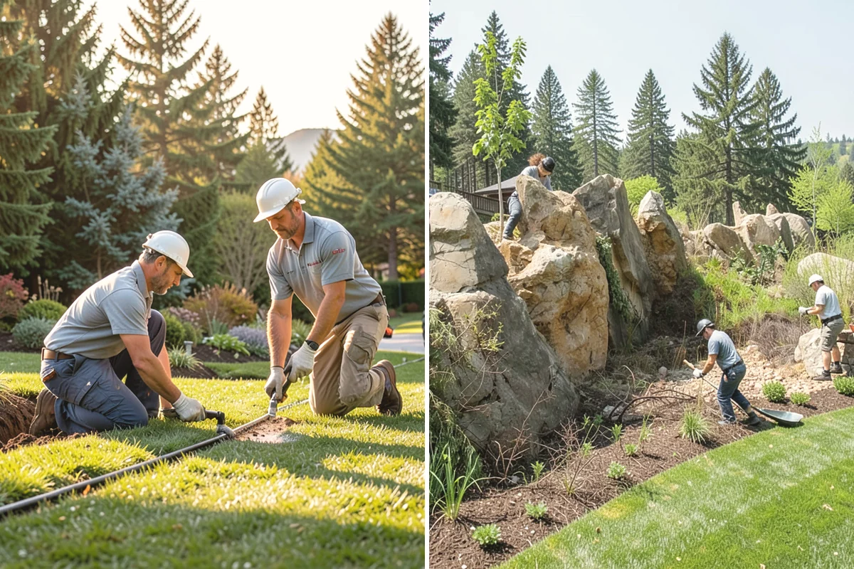 Pond Repair in Edgewood, Pierce County, WA - Inspect the pond to locate the source of failure