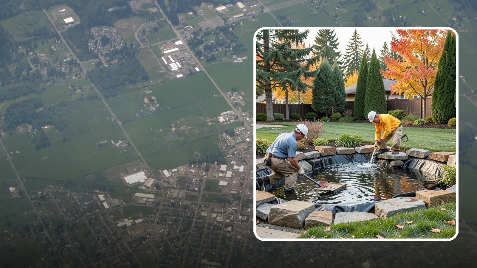 Pond Repair in Enumclaw, King County, WA - We diagnose and fix leaks, pump failures, and structural issues to bring struggling ponds back to full health.