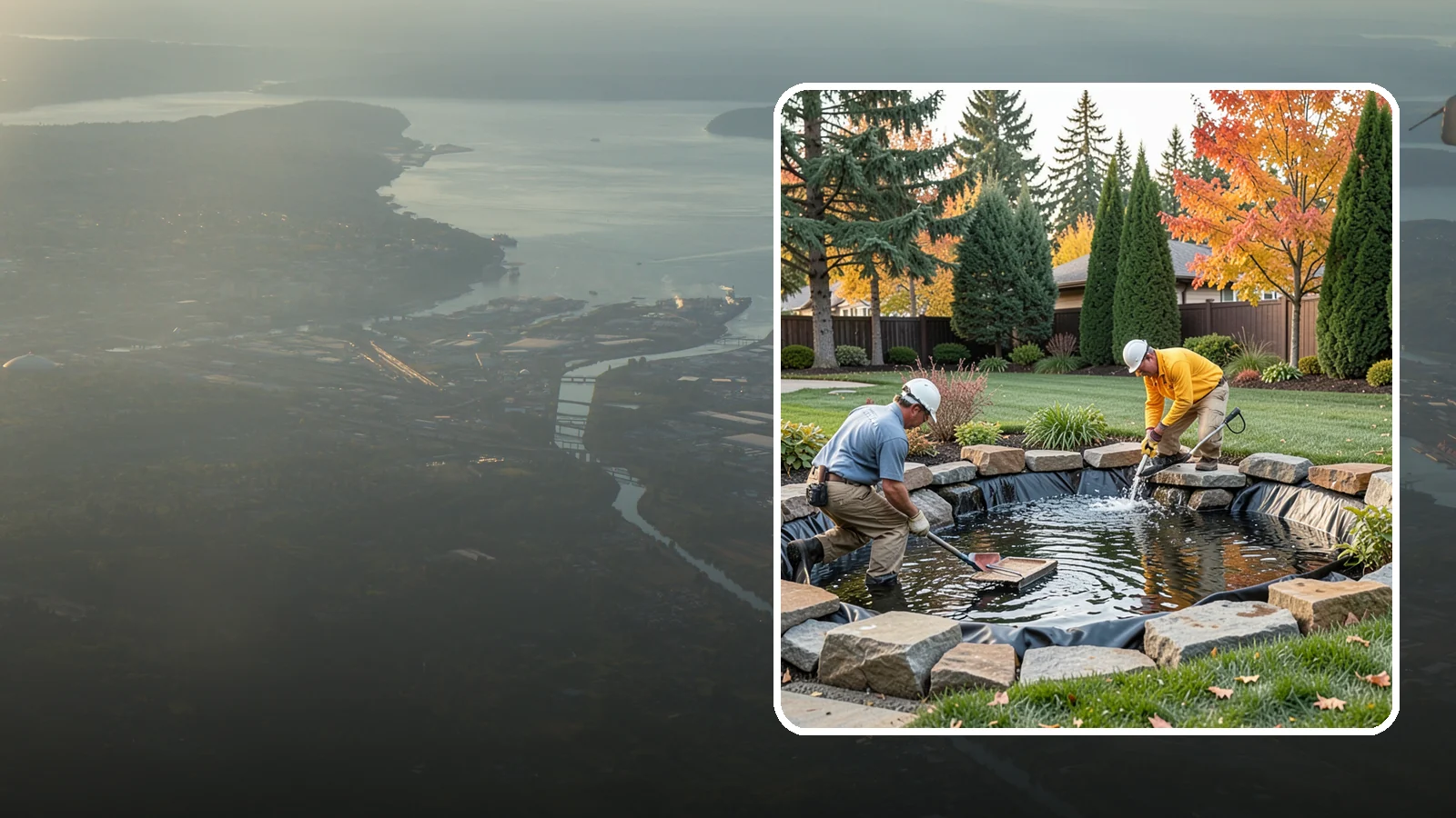 Pond Repair in Fife, Pierce County, WA - We diagnose and fix leaks, pump failures, and structural issues to bring struggling ponds back to full health.