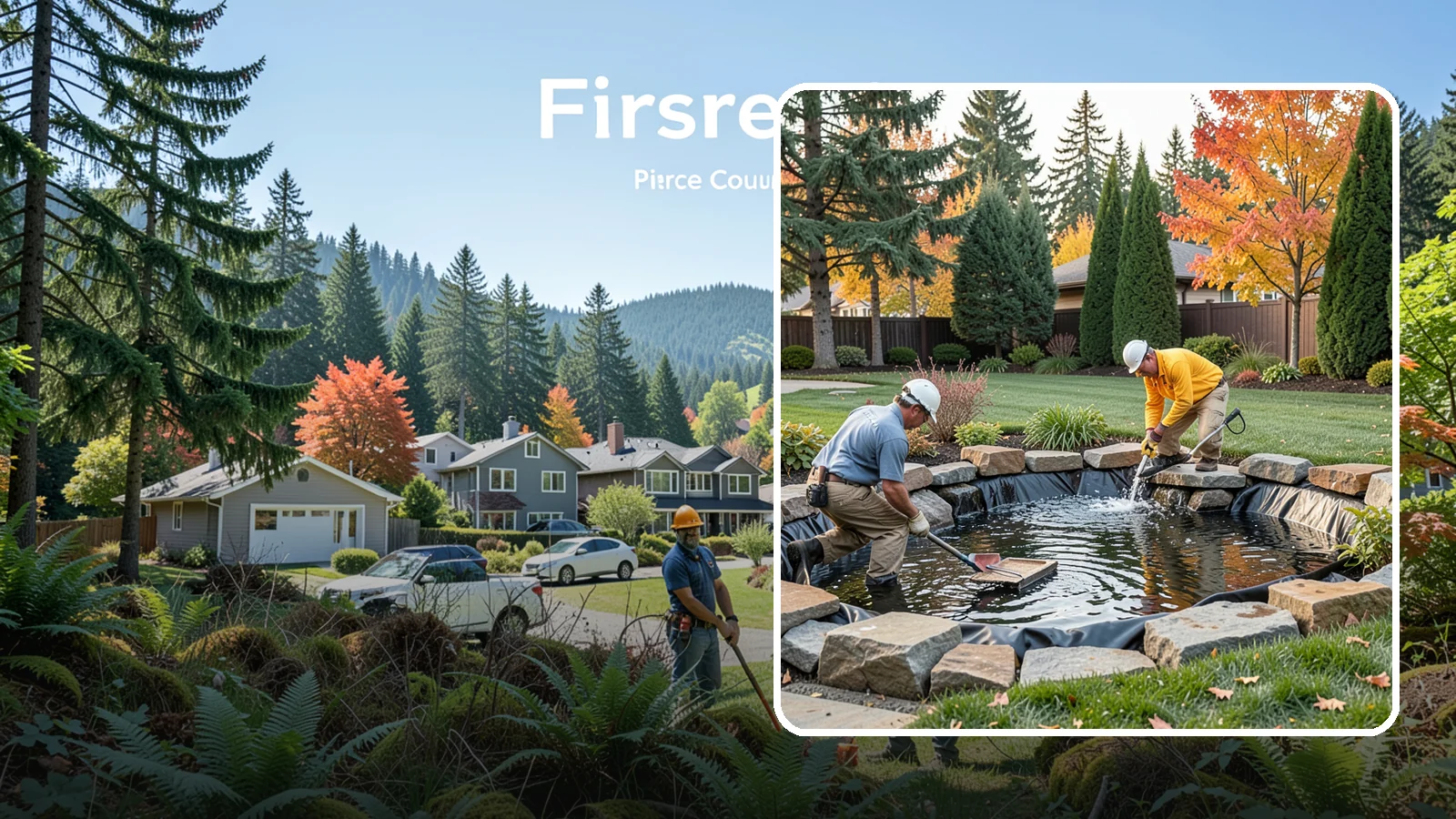 Pond Repair in Fircrest, Pierce County, WA - We diagnose and fix leaks, pump failures, and structural issues to bring struggling ponds back to full health.