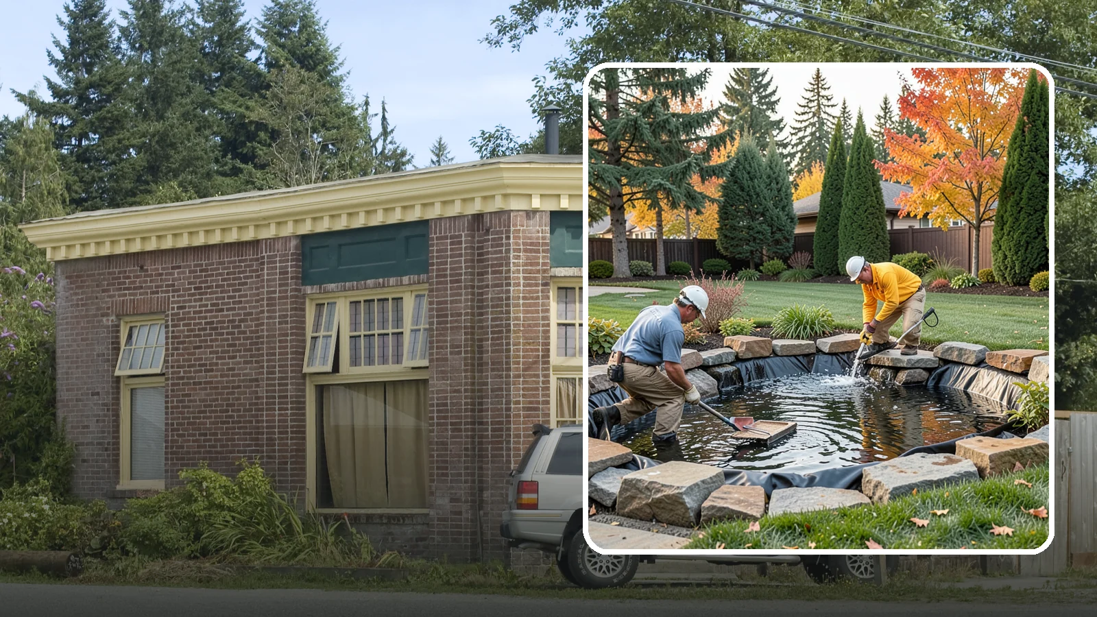 Pond Repair in Hamilton, Skagit County, WA - We diagnose and fix leaks, pump failures, and structural issues to bring struggling ponds back to full health.