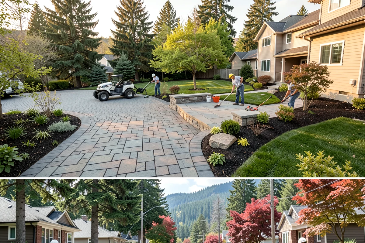 Pond Repair in Hunts Point, King County, WA - Repairs are easiest in the drier spring-through-fall months when ponds can be partially drained without contending with constant...