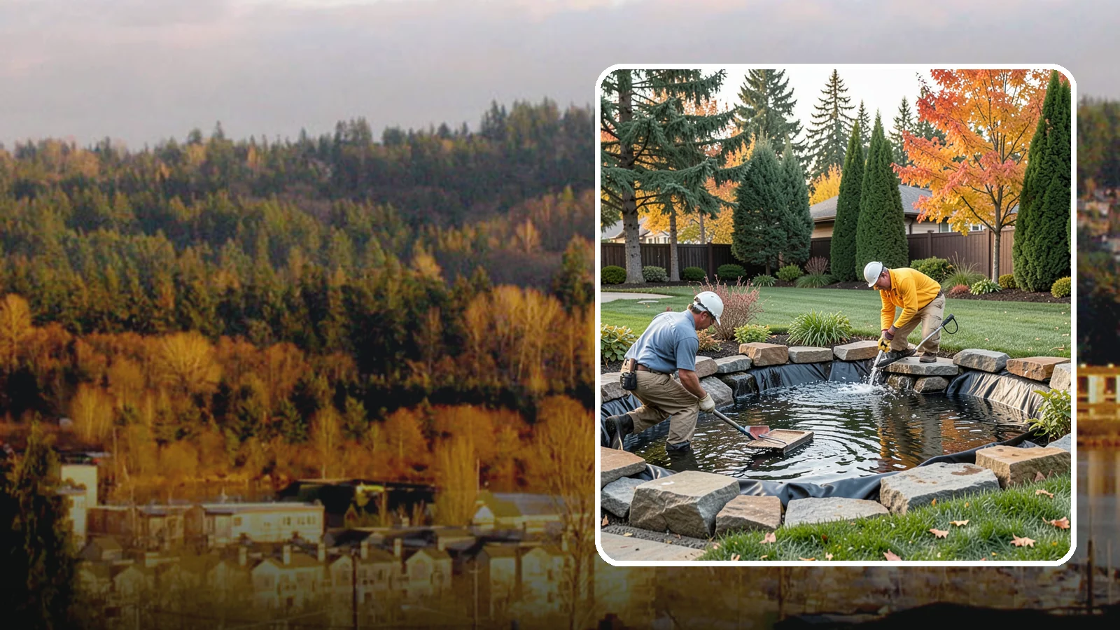 Pond Repair in Kenmore, King County, WA - We diagnose and fix leaks, pump failures, and structural issues to bring struggling ponds back to full health.