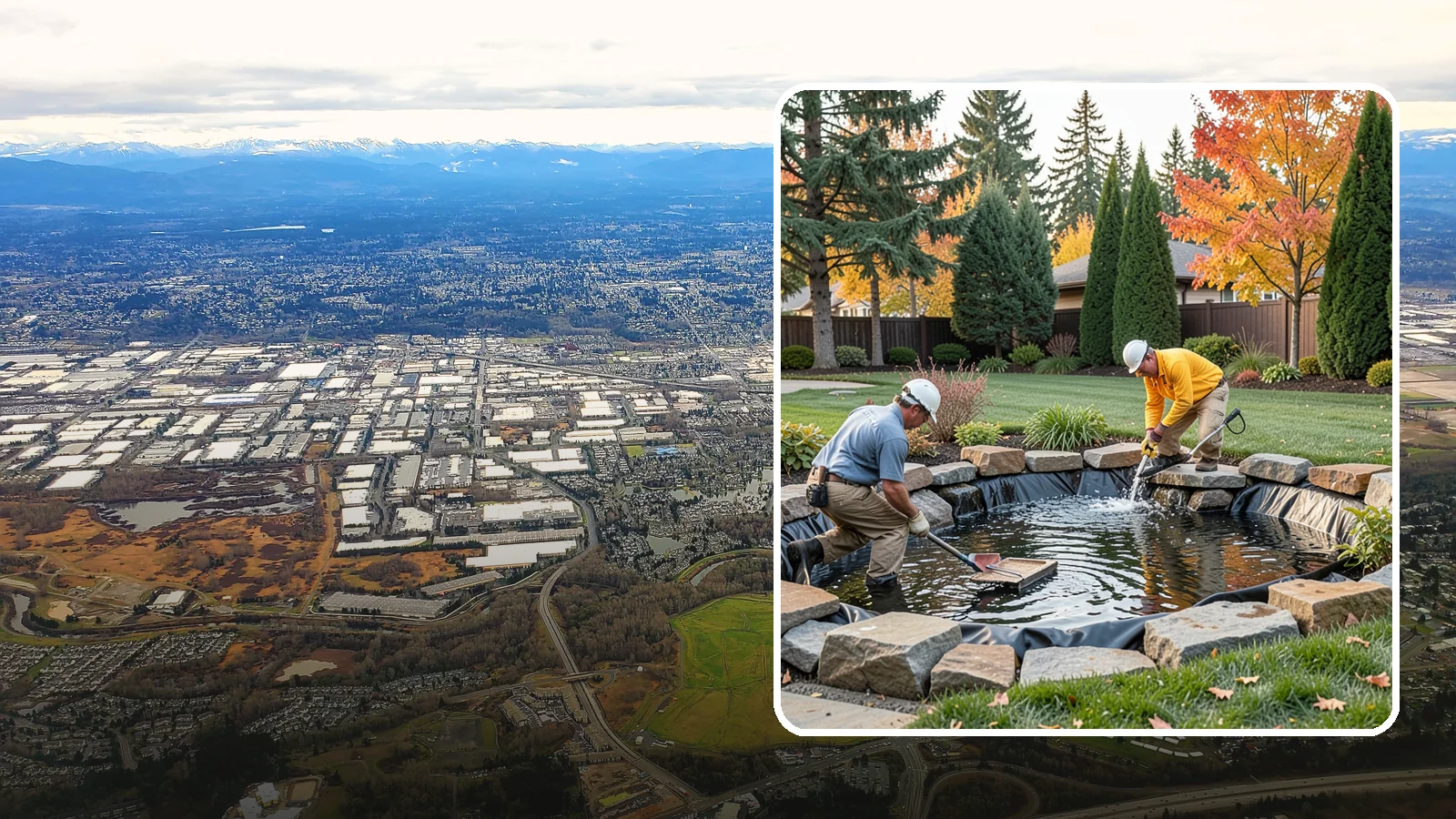 Pond Repair in Kent, King County, WA - We diagnose and fix leaks, pump failures, and structural issues to bring struggling ponds back to full health.