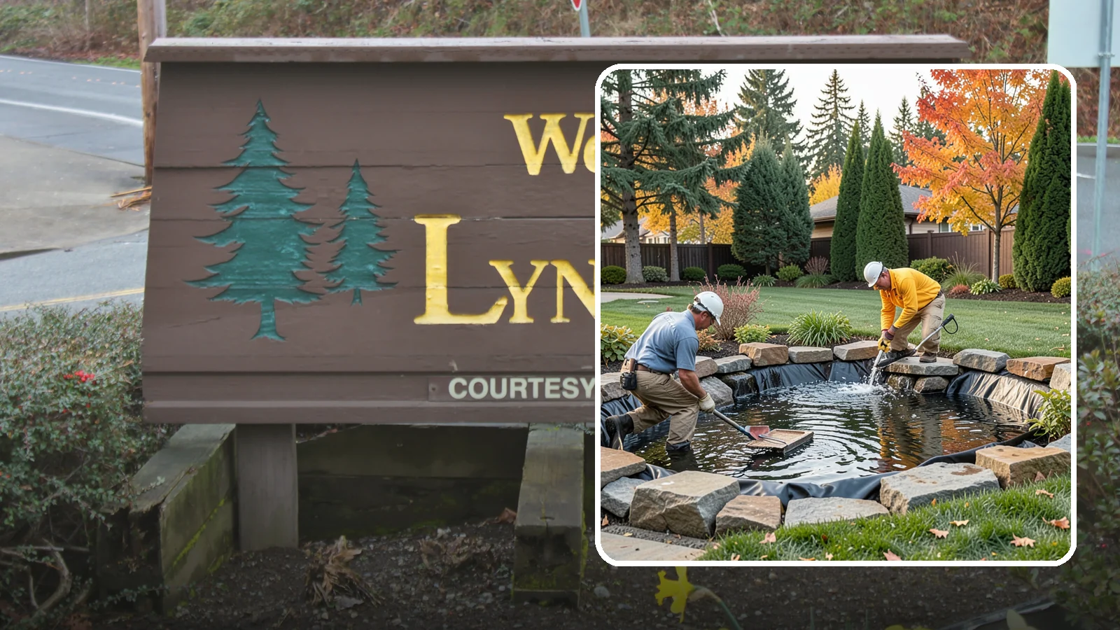 Pond Repair in Lynnwood, Snohomish County, WA - We diagnose and fix leaks, pump failures, and structural issues to bring struggling ponds back to full health.
